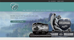 Desktop Screenshot of casememorials.com